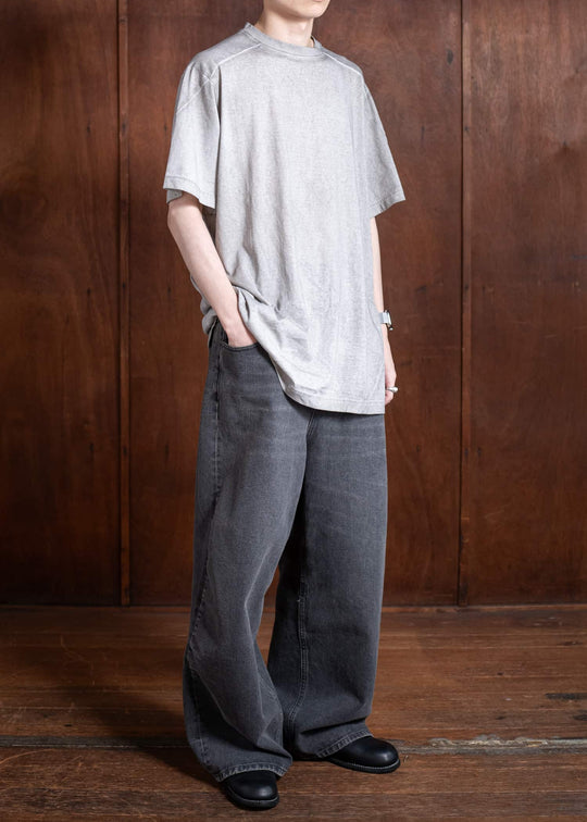 Professor.E FADED TEE 25SS-PE-TTS-01-COLD DYED GREY