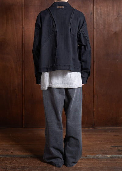 Professor.E IMPROPER JKT 25SS-PE-JKT-10-BLACK