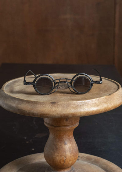 RIGARDS RG0105TI BOX SET ANTIQUE BLACK (FRAME) x BLACK + GREEN (CLIP) x DARK GRAY (LENS)ANTIQUE BLACK (FRAME) x BLACK + GREEN (CLIP) x DARK GRAY (LENS)