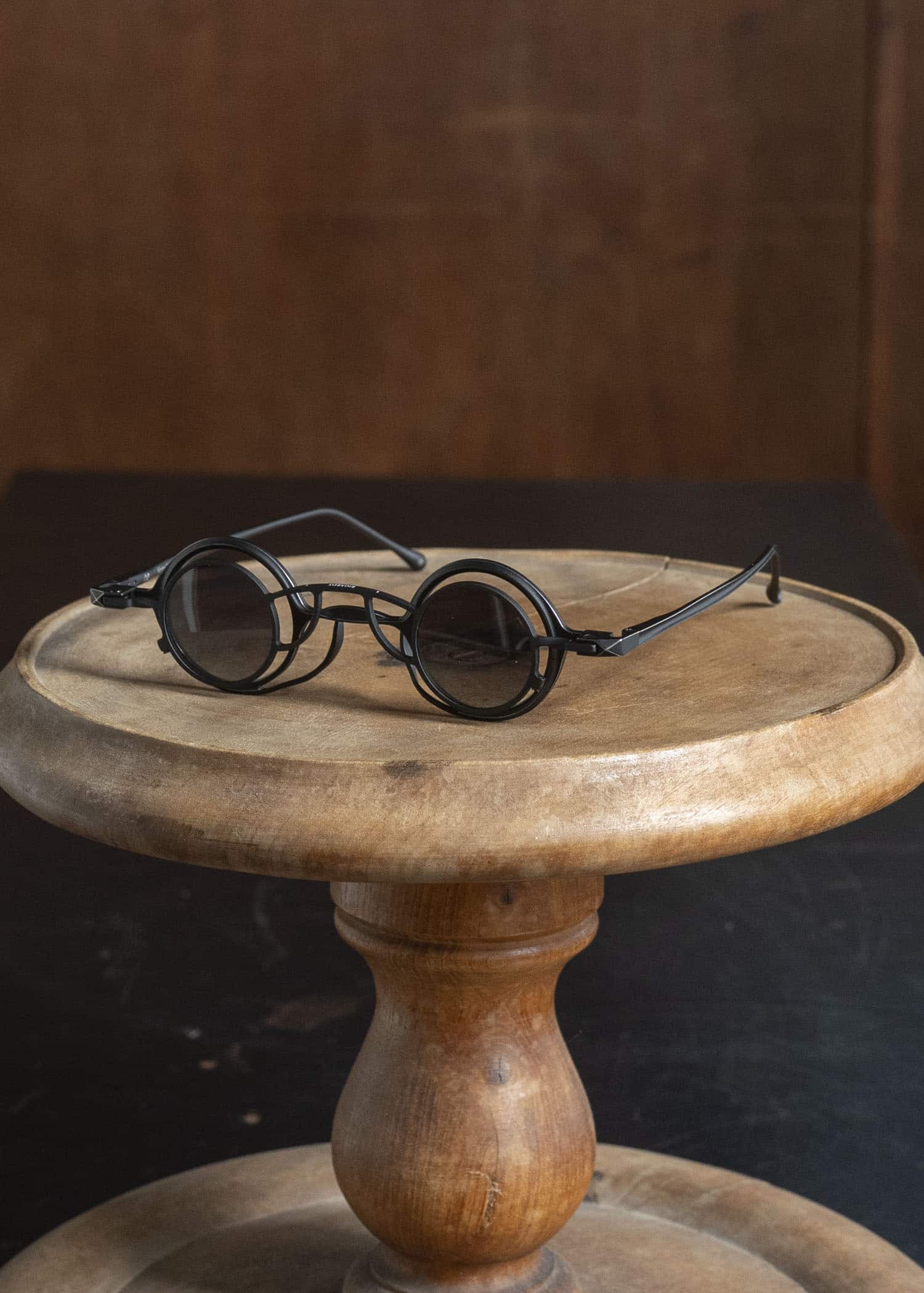 RIGARDS RG0105TI BOX SET ANTIQUE BLACK (FRAME) x BLACK + GREEN (CLIP) x DARK GRAY (LENS)ANTIQUE BLACK (FRAME) x BLACK + GREEN (CLIP) x DARK GRAY (LENS)