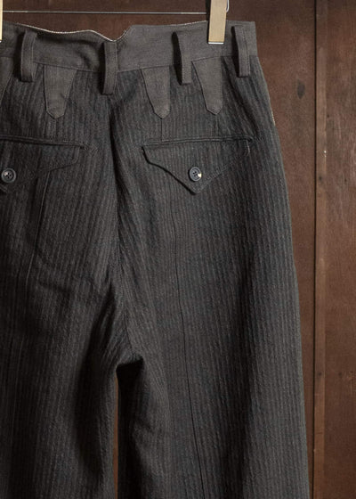 ZIGGY CHEN COLLAGED TROUSERS 0M2630553