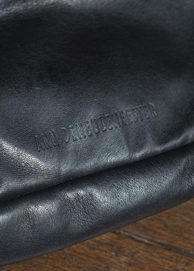 ANN DEMEULEMEESTER CALF LEATHER WAIST BAG