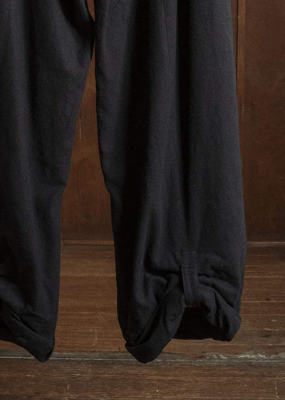 ZIGGY CHEN WIDE-LEG TROUSERS WITH PULL TABS 0M2630514