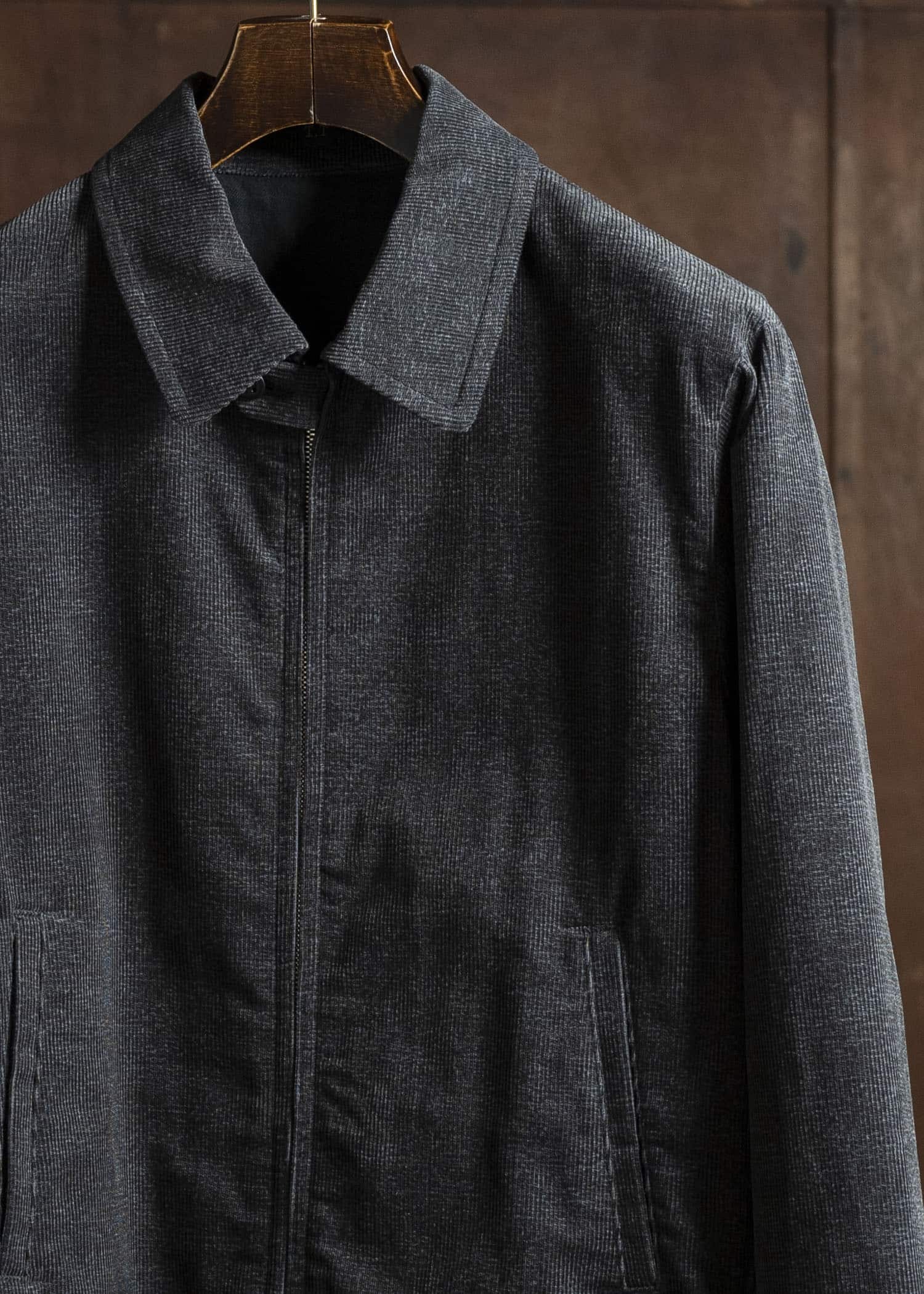 Taiga Takahashi Lot.322 Sports Jacket MELANGE CHARCOAL