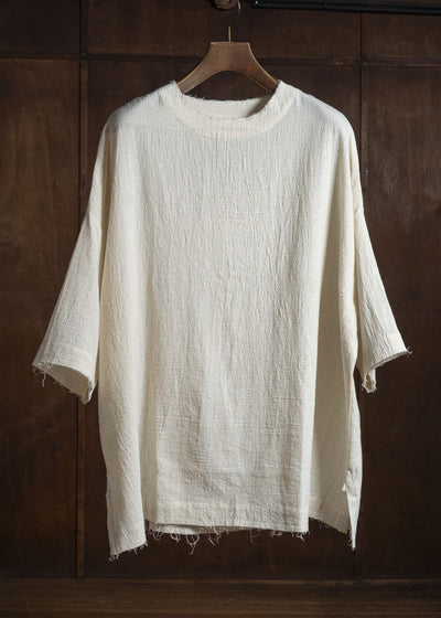 Gathering Textiles Beekeeper T-Shirt Organic Kala Cotton , Natural Finish BKS01-KC-CR
