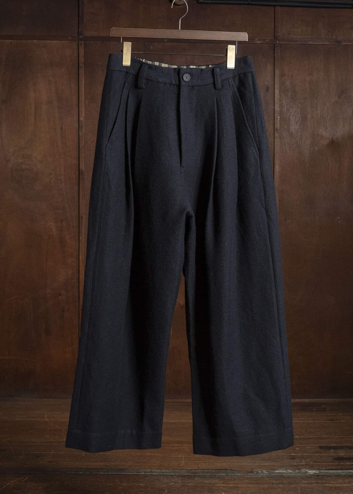 ZIGGY CHEN WIDE-LEG TOUSERS 0M2630549