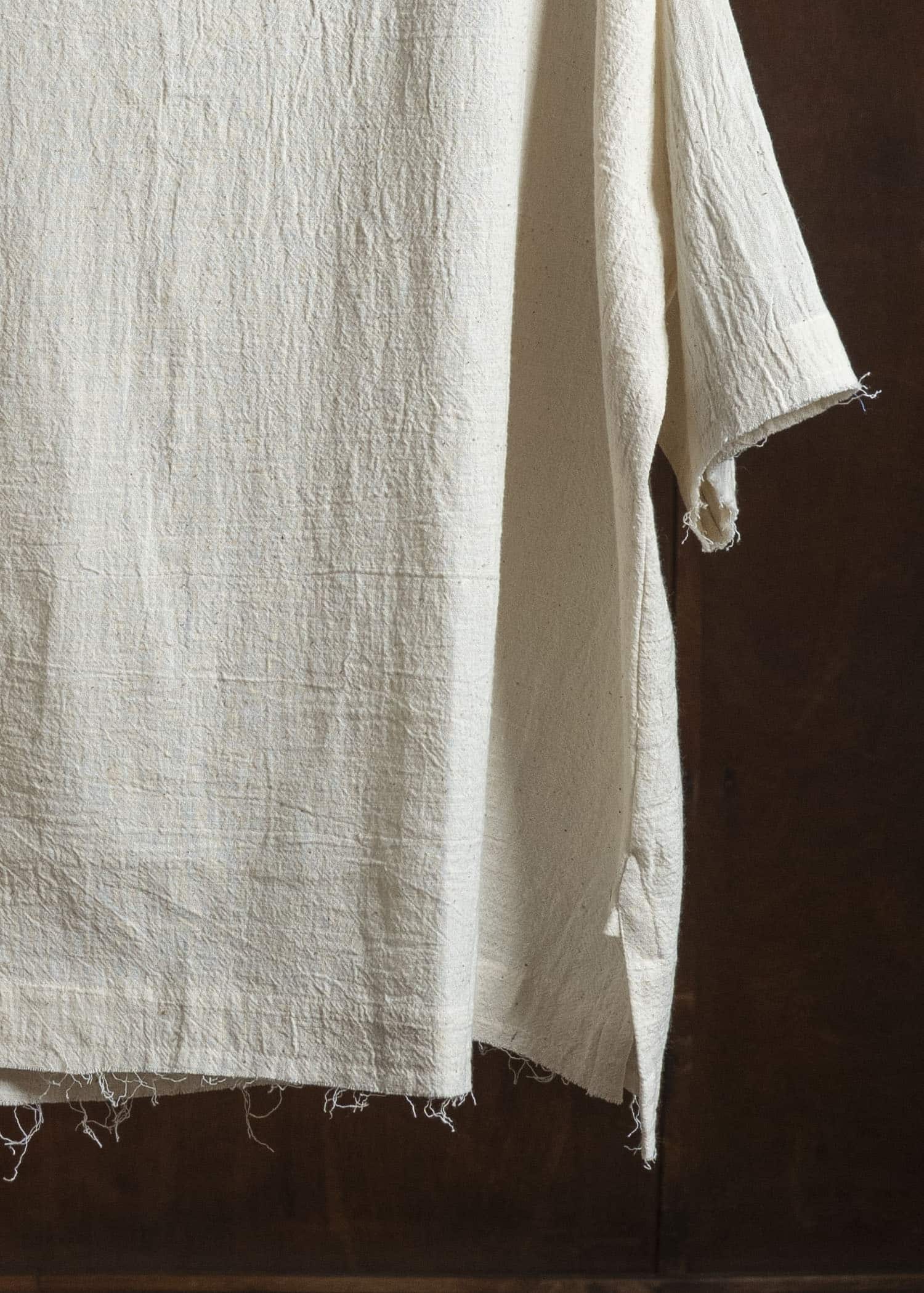 Gathering Textiles Beekeeper T-Shirt Organic Kala Cotton , Natural Finish BKS01-KC-CR