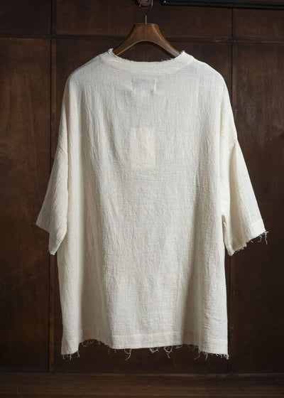 Gathering Textiles Beekeeper T-Shirt Organic Kala Cotton , Natural Finish BKS01-KC-CR