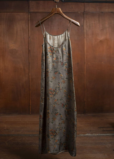 UMA WANG S5/M/UP5016 ANAYA DRESS grey/red