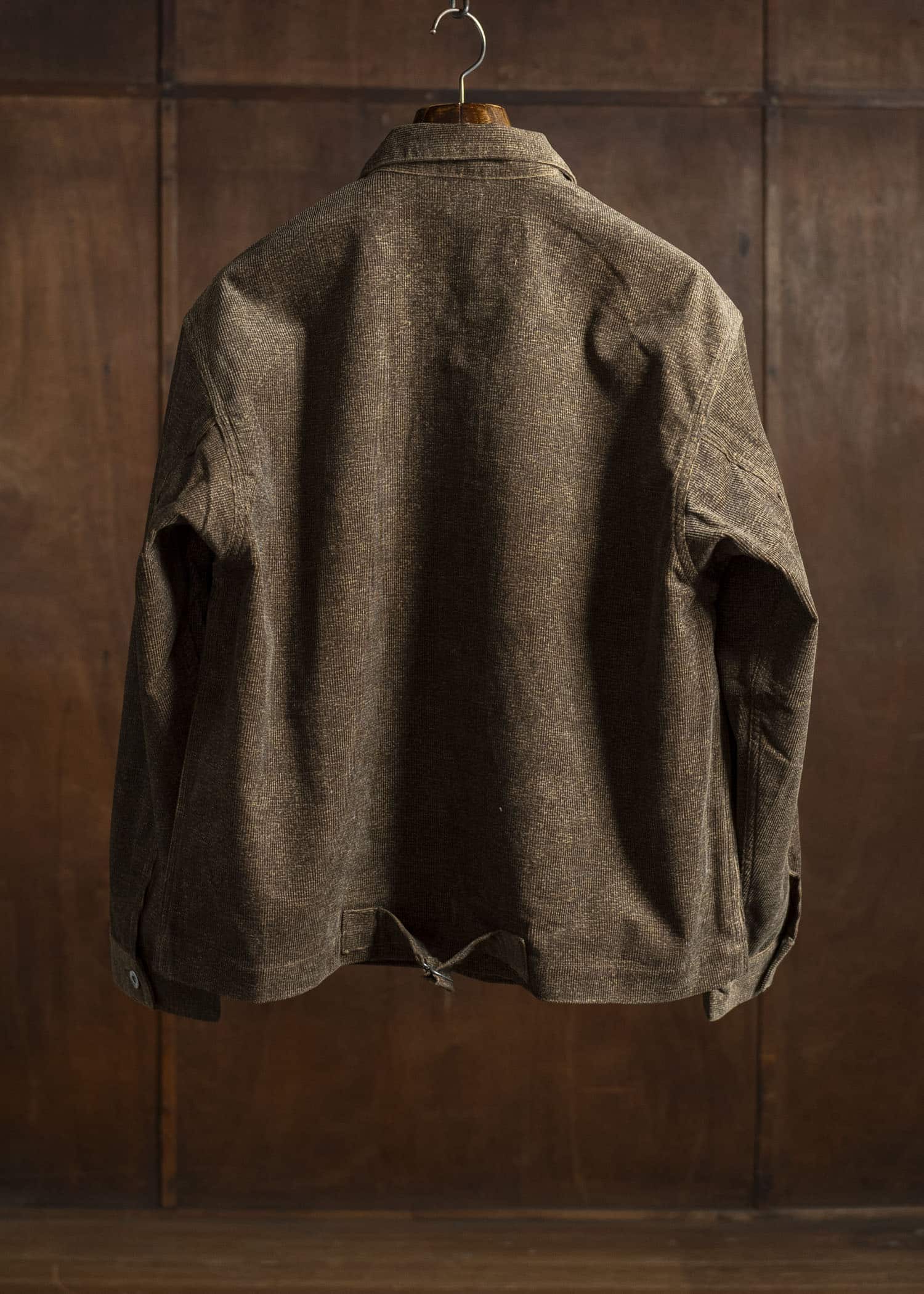 Taiga Takahashi Lot.303-Melange Brown Cover all Jacket  Melange Brown