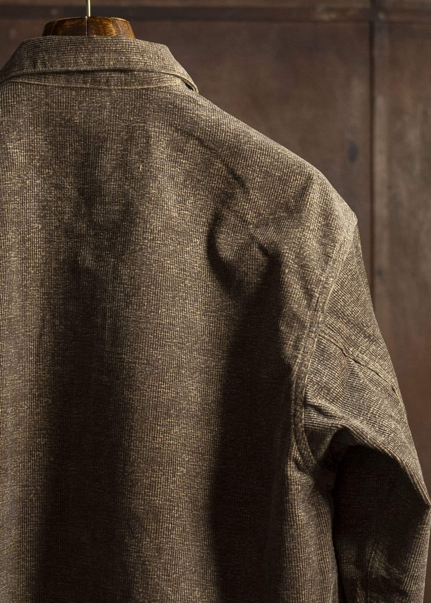 Taiga Takahashi Lot.303-Melange Brown Cover all Jacket  Melange Brown