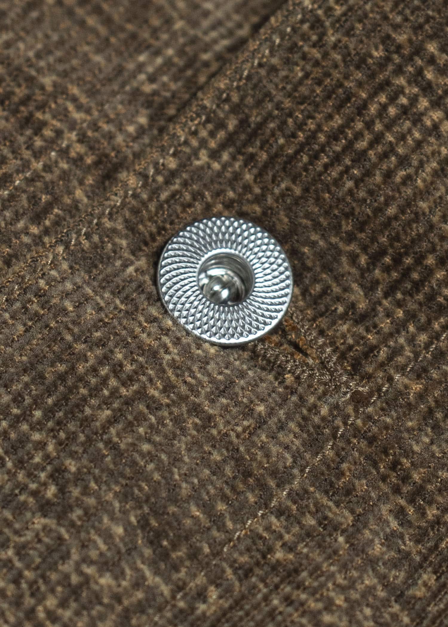 Taiga Takahashi Lot.303-Melange Brown Cover all Jacket  Melange Brown