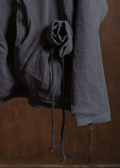 Gathering Textiles Beekeeper Jacket Organic Double Gauze Cotton , Cotton Lining BKJ01-DG-BK