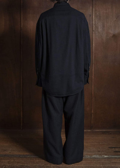 ZIGGY CHEN ASYMMETRIC COLLAR SHIRT 0M2630729