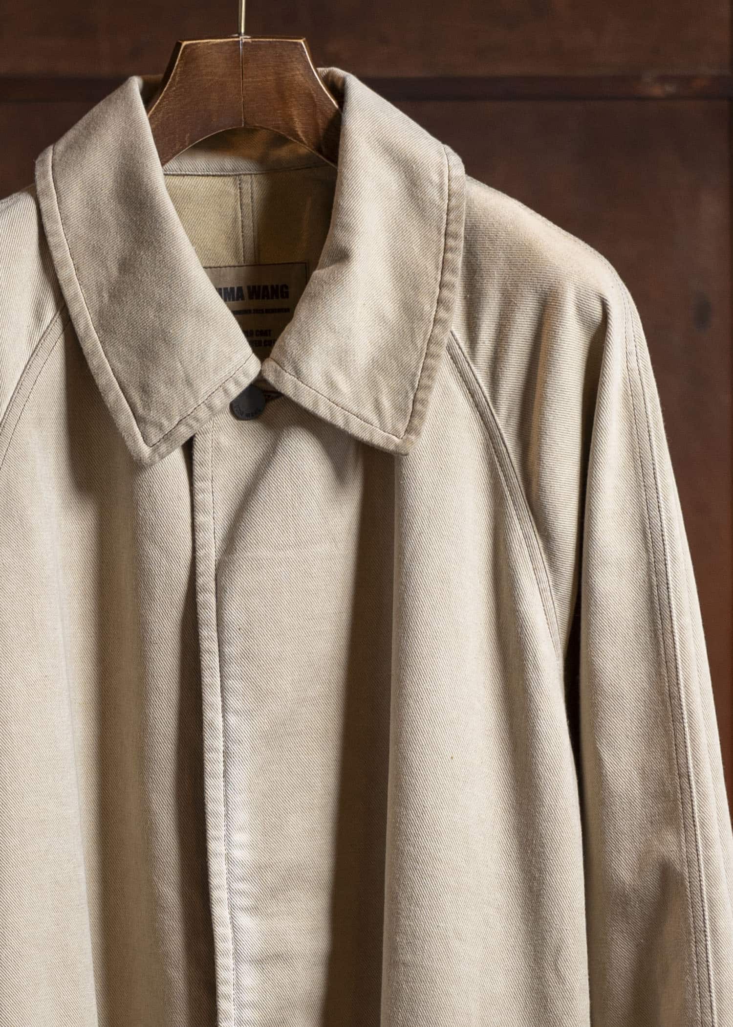 UMA WANG S5/M/UM8530 CARLO COAT tan