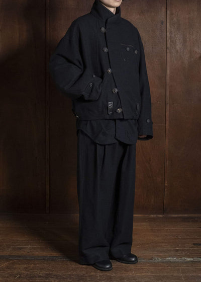 ZIGGY CHEN ASYMMETRIC ''HIDDEN ARC'' JACKET 0M2630951