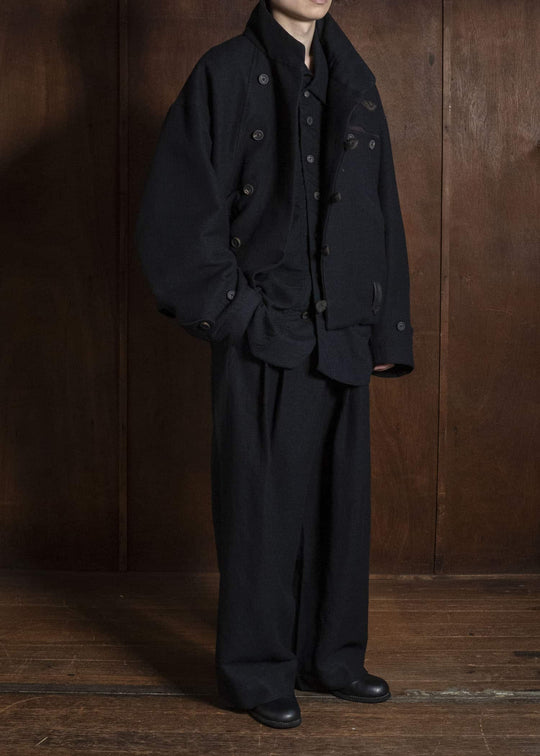 ZIGGY CHEN ASYMMETRIC ''HIDDEN ARC'' JACKET 0M2630951