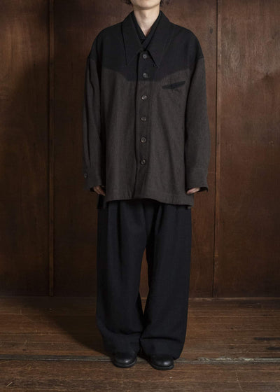 ZIGGY CHEN COLLAGED SHIRT JACKET 0M2630719