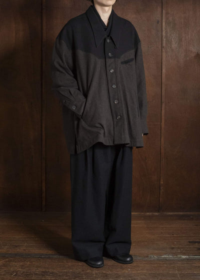 ZIGGY CHEN COLLAGED SHIRT JACKET 0M2630719