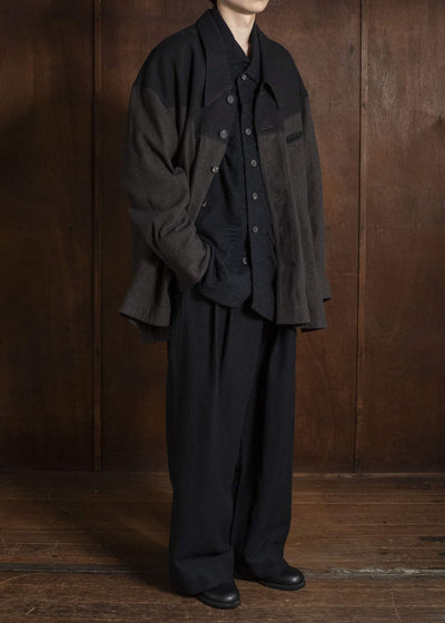 ZIGGY CHEN COLLAGED SHIRT JACKET 0M2630719