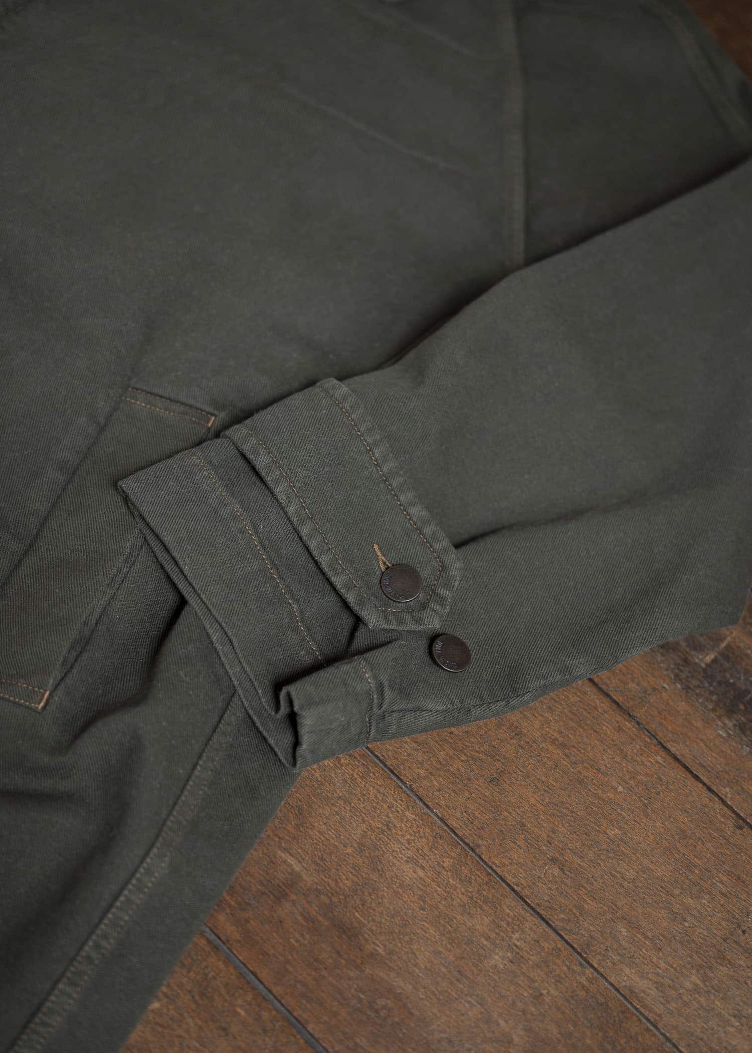 UMA WANG S5/M/UM8530 CARLO COAT green