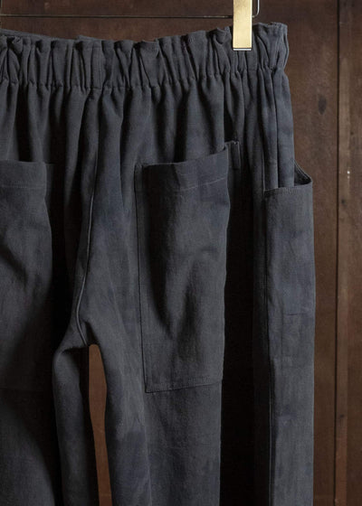 Gathering Textiles Farmer Pant Handloom Cotton , Nuturally Dyed FAP01-CO-PB