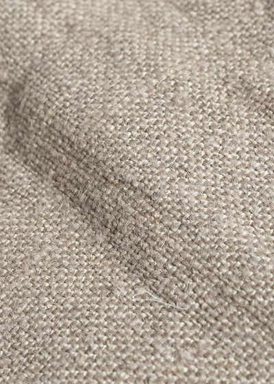 Gathering Textiles Single Bag Handloom Organic Hemp , Dark Creem SB01-HE-BR