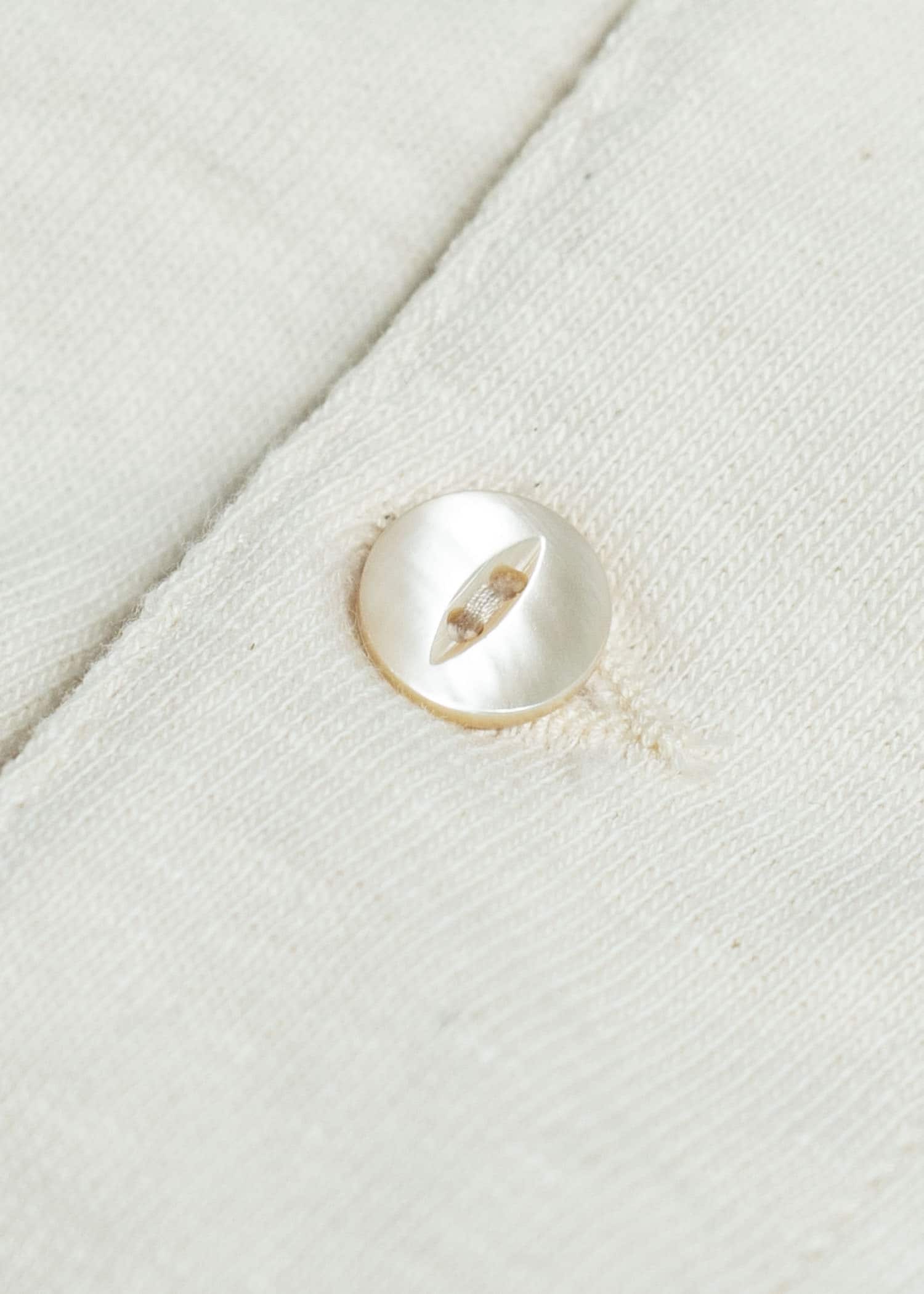 Taiga Takahashi Lot.618 Side Henley Neck Shirt IVORY