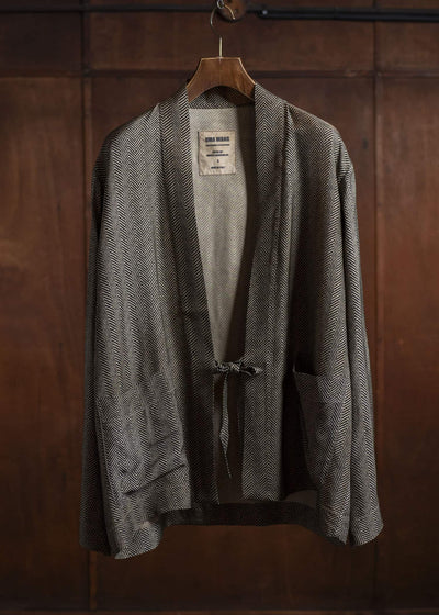 UMA WANG S5/M/UM6514 JESTER JKT tan/black