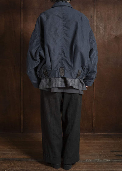 ZIGGY CHEN SPREAD COLLAR AVIATOR JACKET 0M2630931