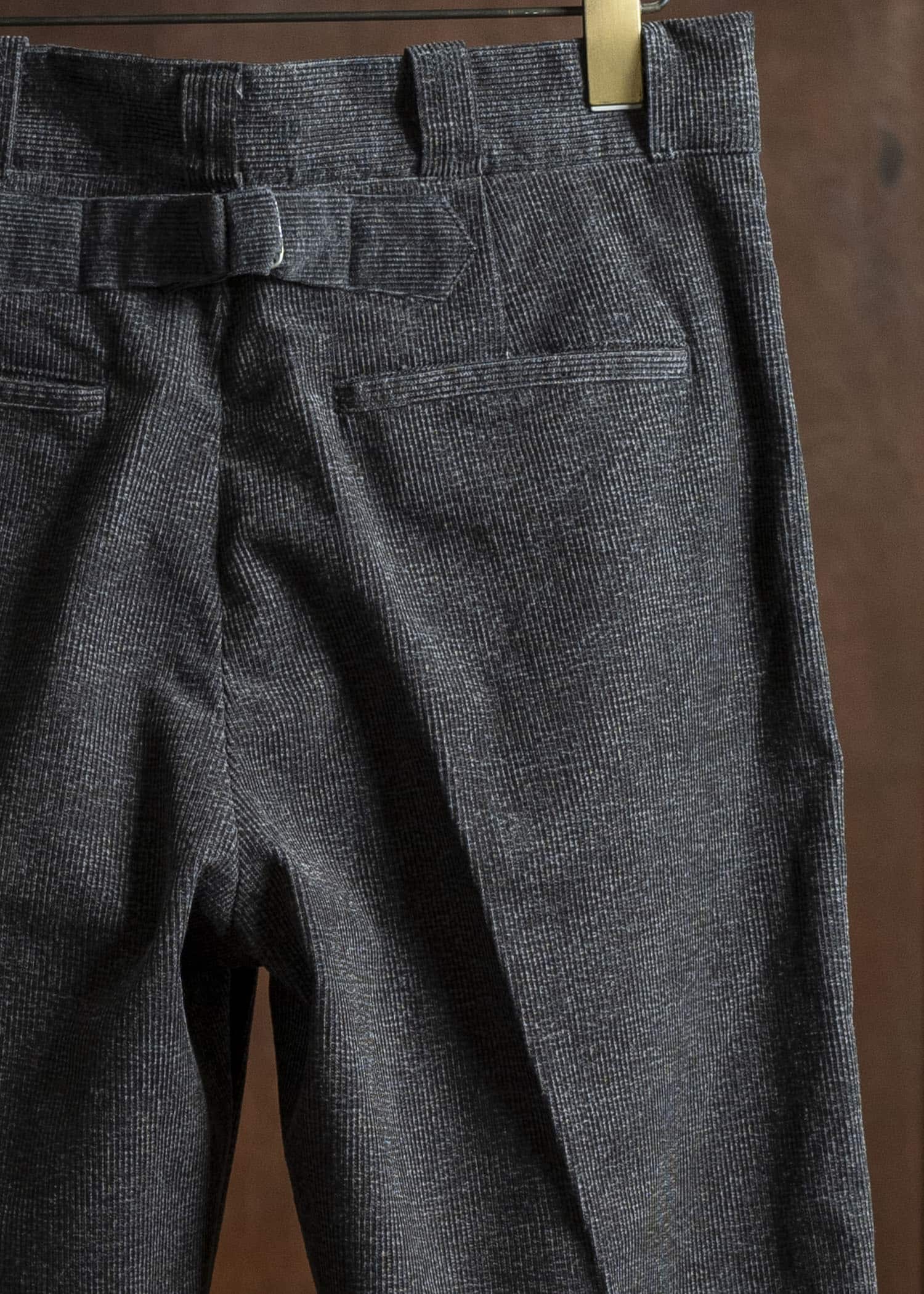 Taiga Takahashi Lot.201 Work Trousers MELANGE CHARCOAL