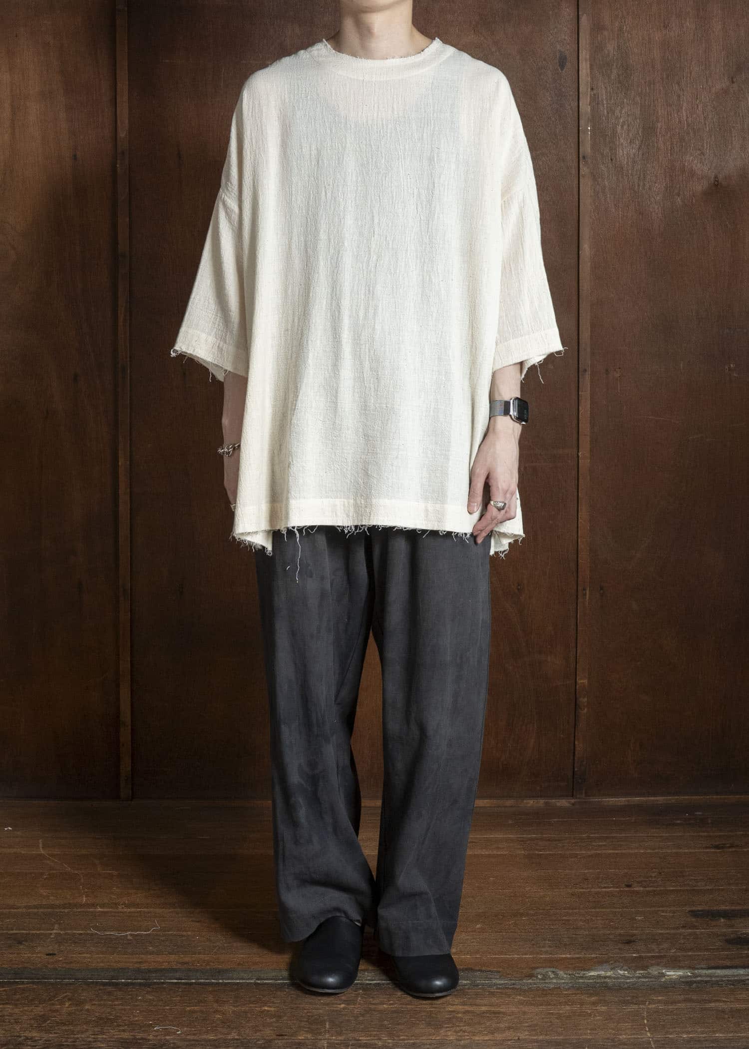 Gathering Textiles Beekeeper T-Shirt Organic Kala Cotton , Natural Finish BKS01-KC-CR