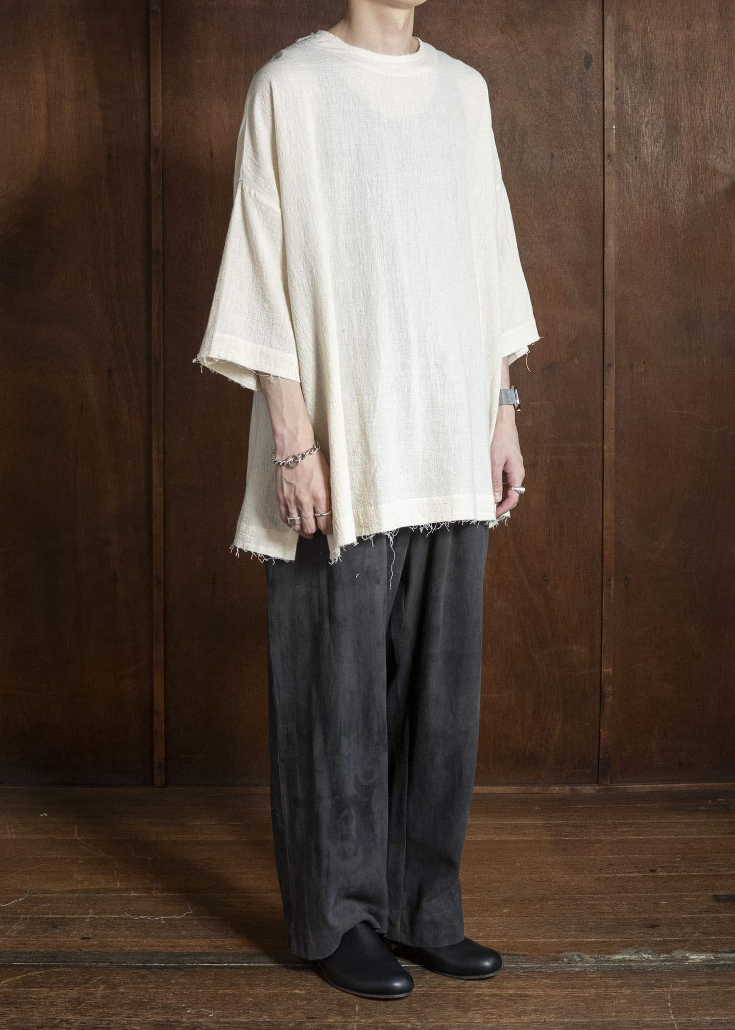 Gathering Textiles Beekeeper T-Shirt Organic Kala Cotton , Natural Finish BKS01-KC-CR