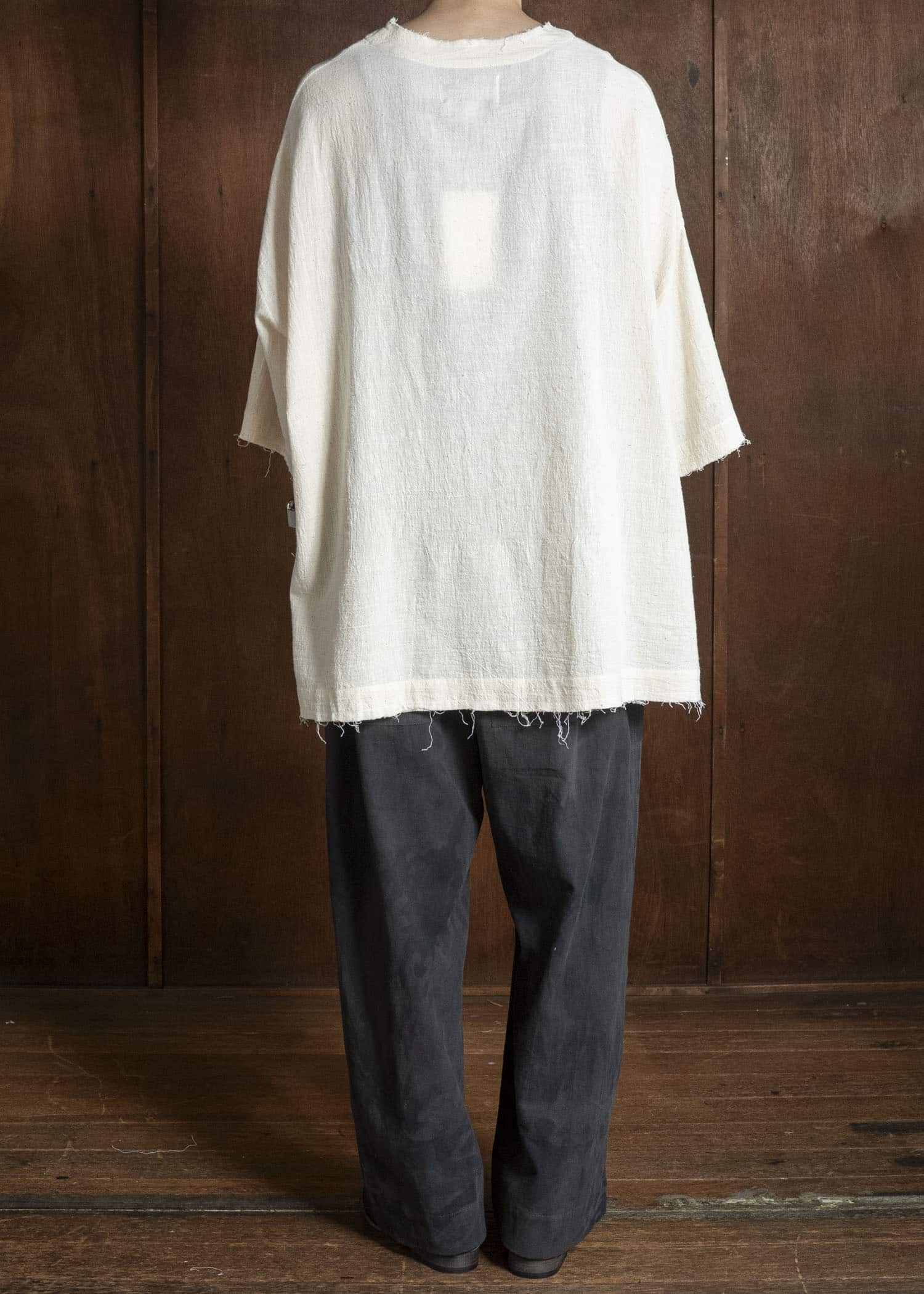 Gathering Textiles Beekeeper T-Shirt Organic Kala Cotton , Natural Finish BKS01-KC-CR
