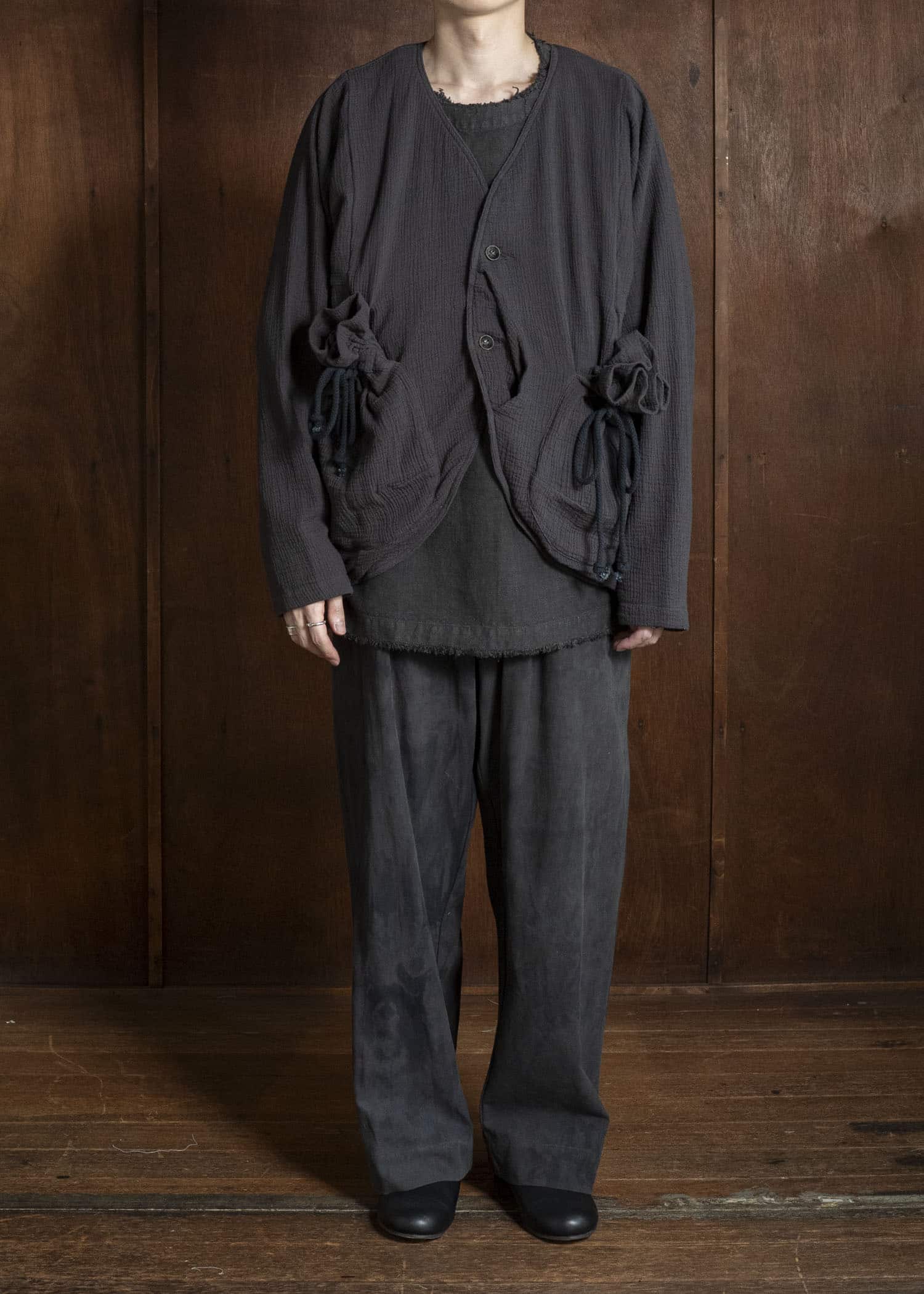Gathering Textiles Beekeeper Jacket Organic Double Gauze Cotton , Cotton Lining BKJ01-DG-BK