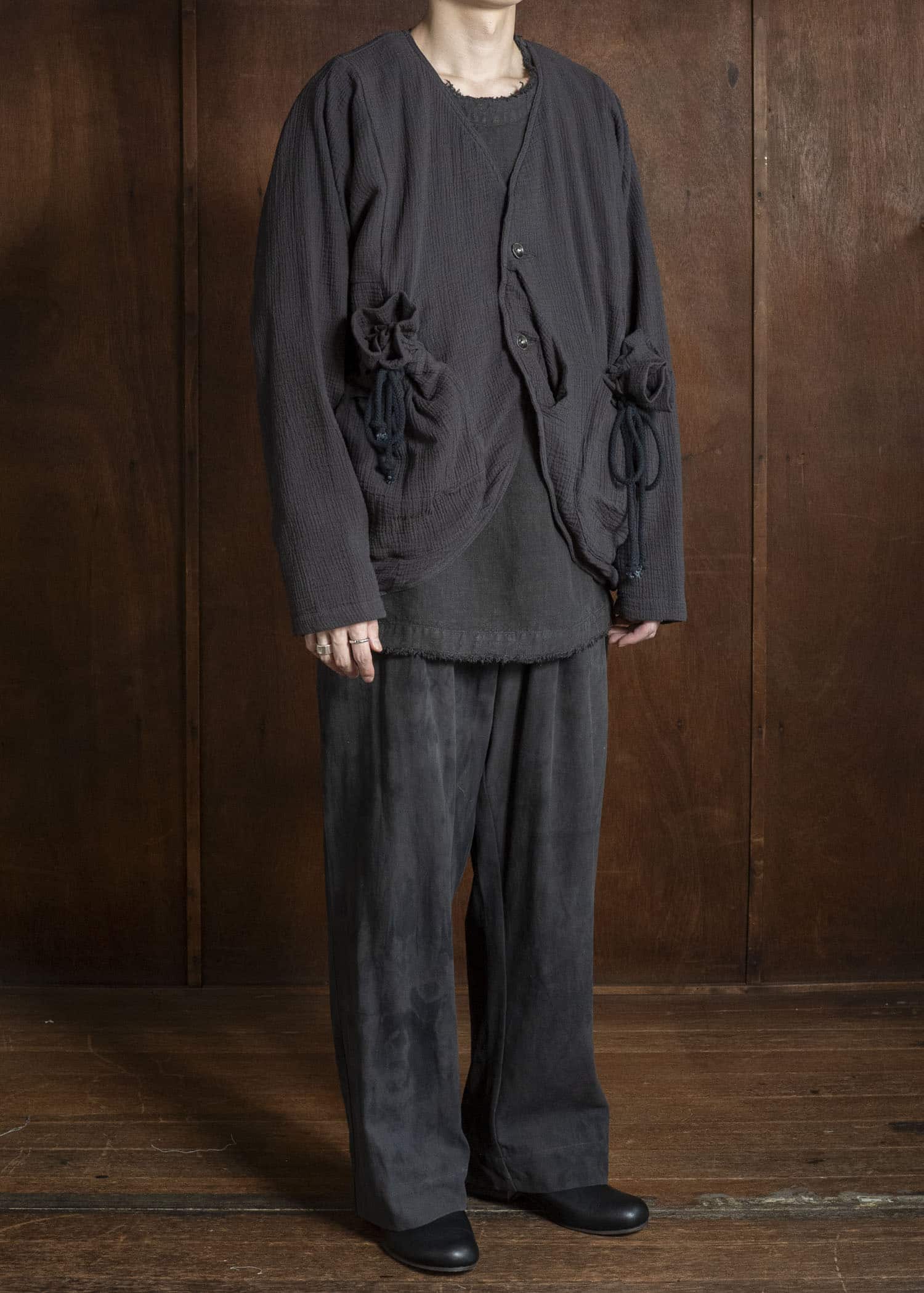 Gathering Textiles Beekeeper Jacket Organic Double Gauze Cotton , Cotton Lining BKJ01-DG-BK