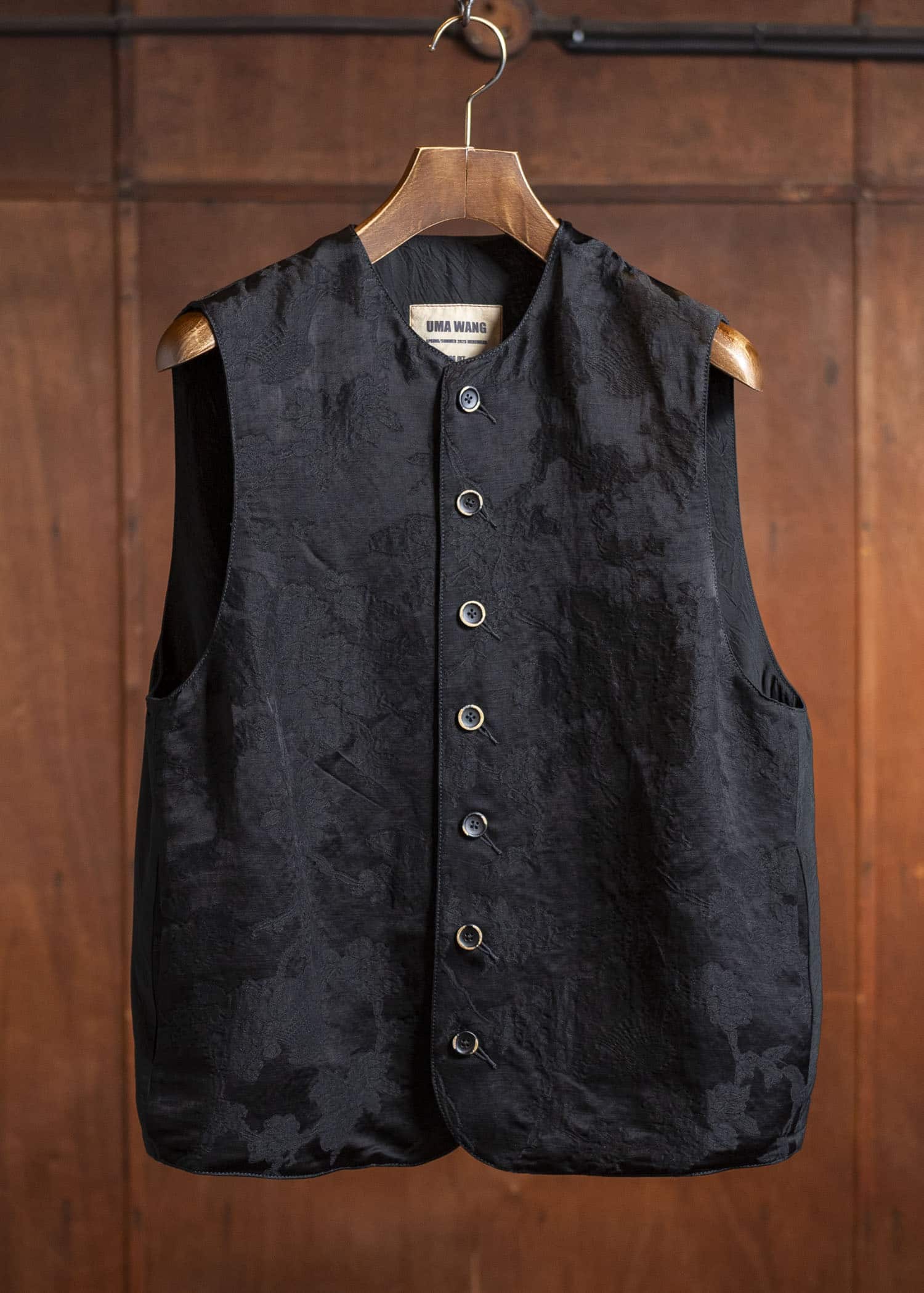 UMA WANG S5/M/UM6527 JOG JKT black