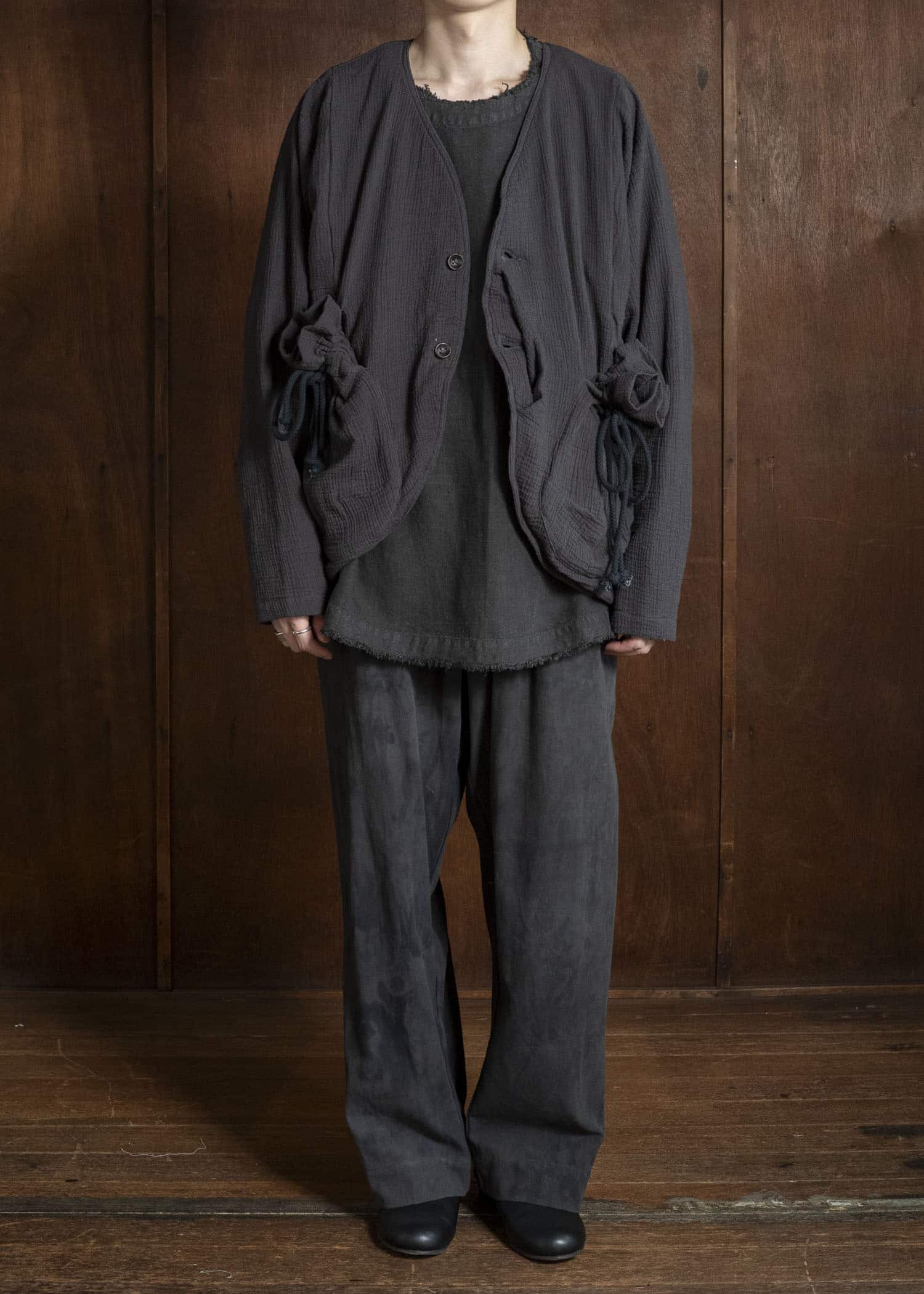Gathering Textiles Beekeeper Jacket Organic Double Gauze Cotton , Cotton Lining BKJ01-DG-BK