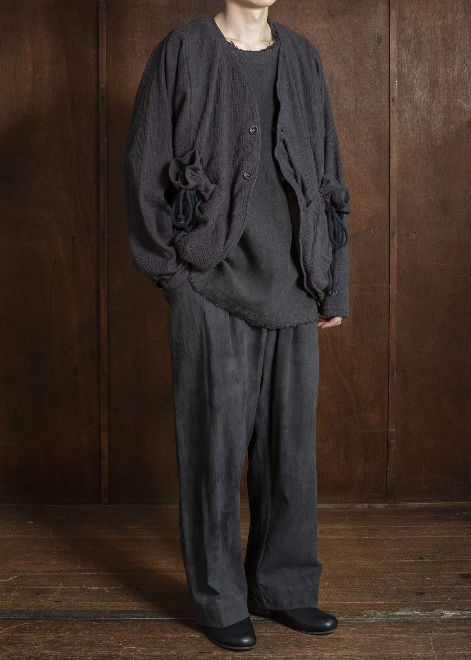 Gathering Textiles Beekeeper Jacket Organic Double Gauze Cotton , Cotton Lining BKJ01-DG-BK