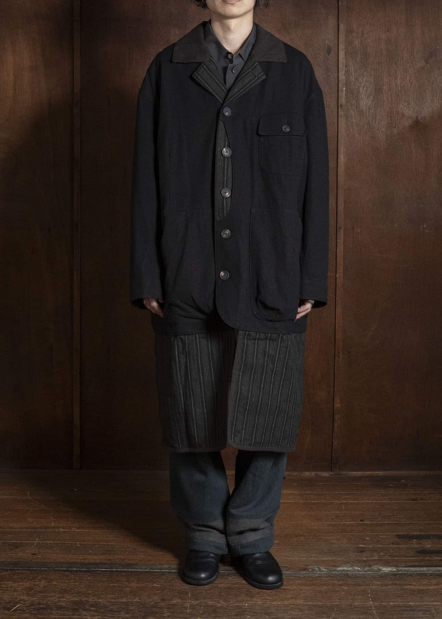 ZIGGY CHEN FOLDED SHORT COAT 0M2631102