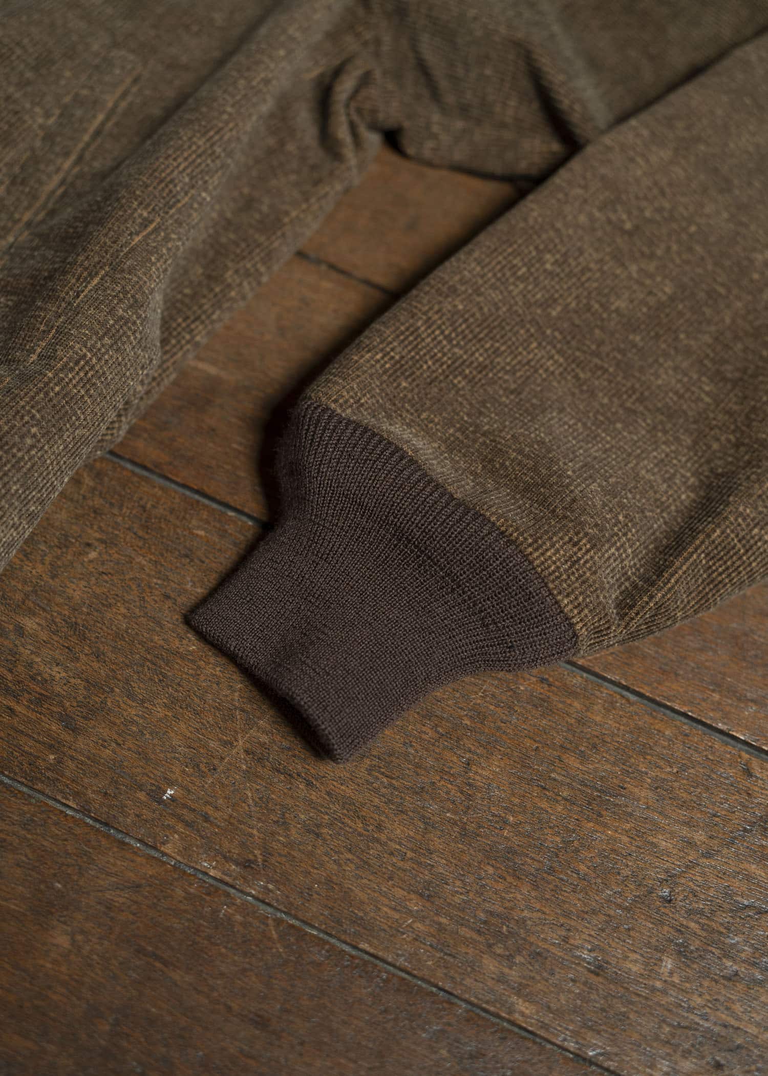 Taiga Takahashi Lot.322 Sports Jacket MELANGE BROWN