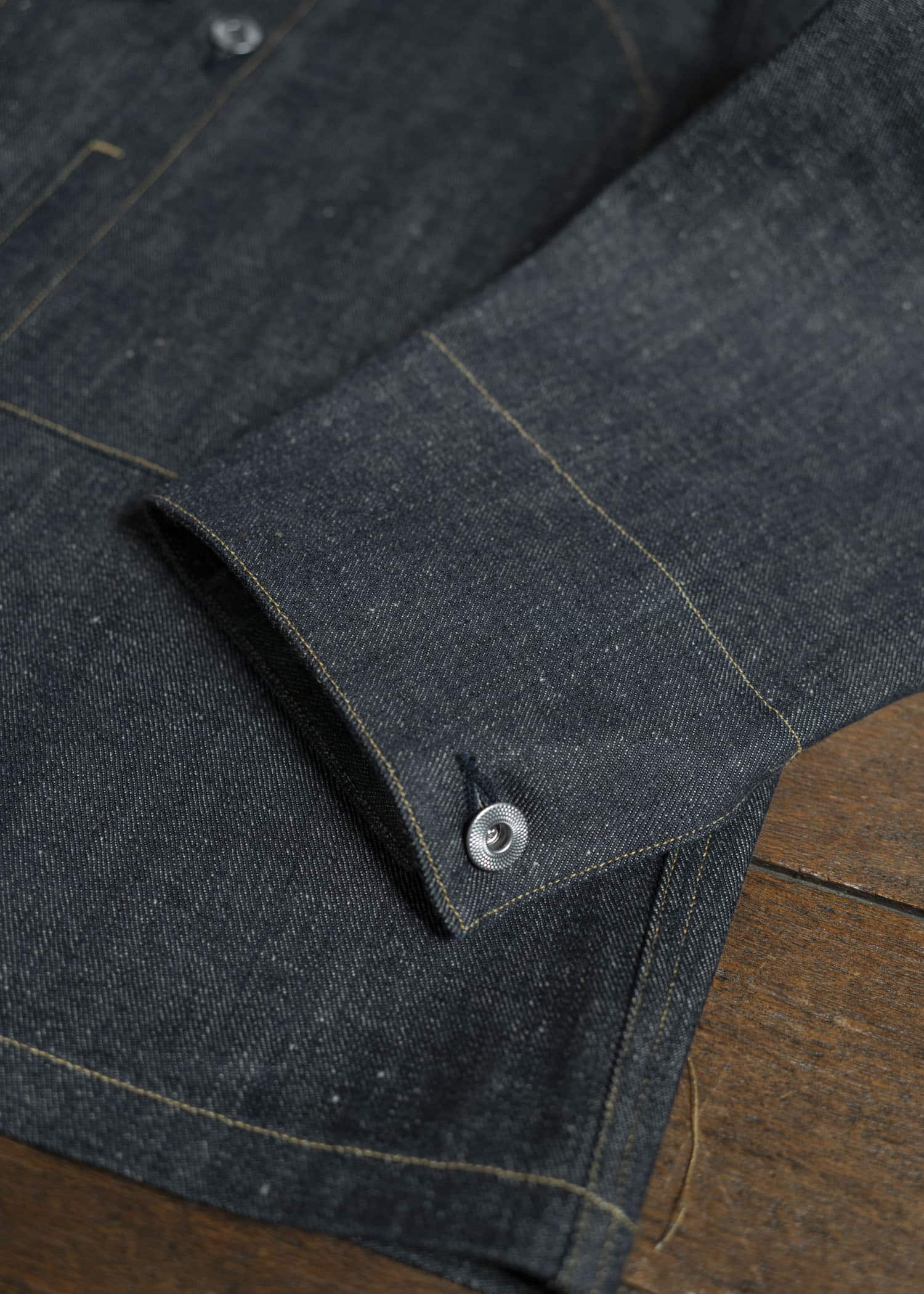 Taiga Takahashi Lot.715 French Navy Mechanic Jacket RAW INDIGO