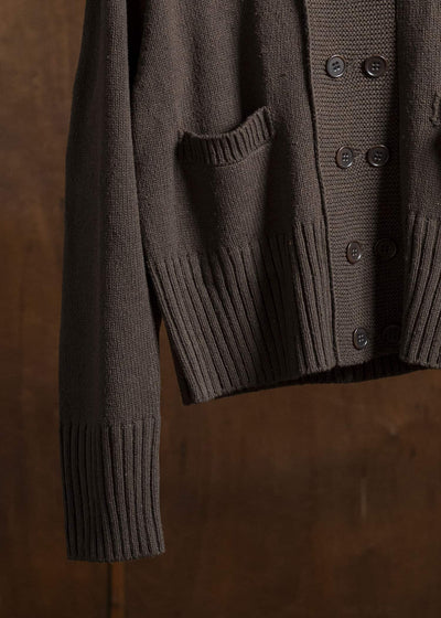 Taiga Takahashi Lot.506 DB Cardigan BROWN