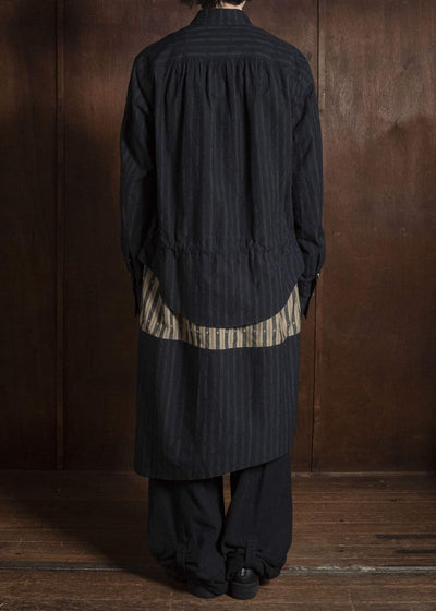 ZIGGY CHEN MANDARIN COLLAR LONG SHIRT 0M2630727