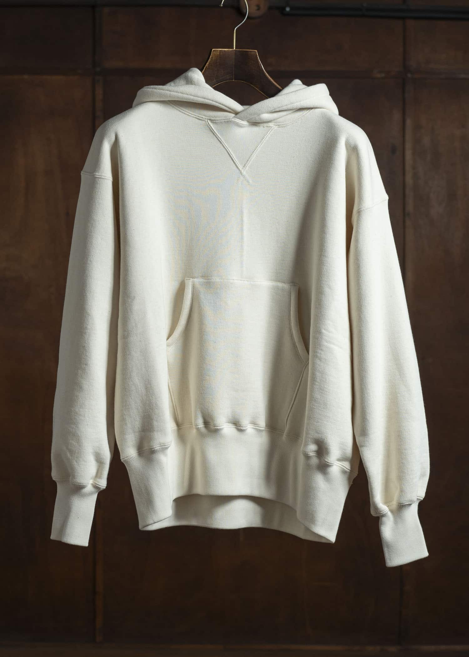 Taiga Takahashi Lot.606 Hooded Sweat Shirt  IVORY