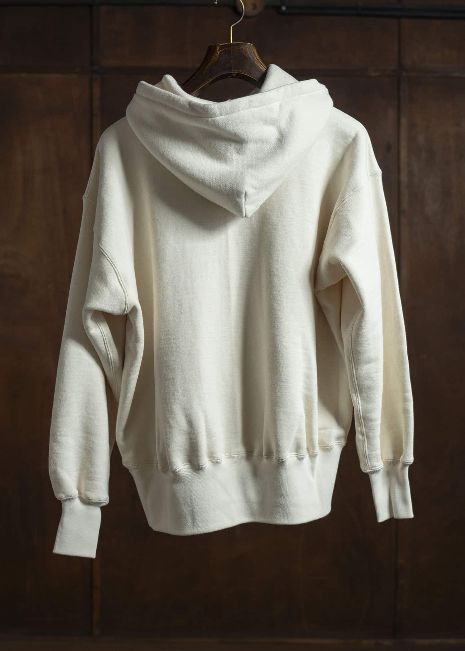 Taiga Takahashi Lot.606 Hooded Sweat Shirt  IVORY