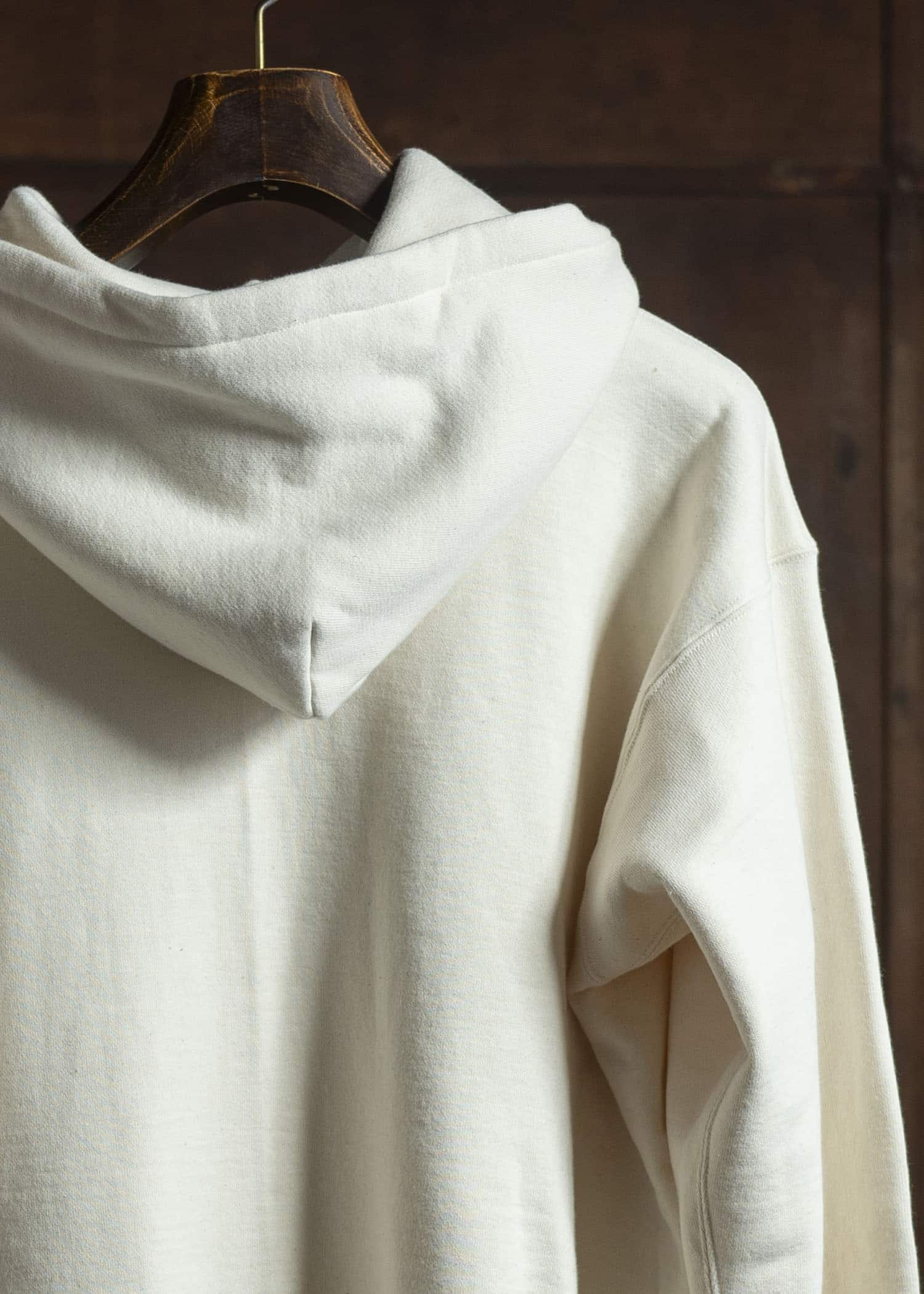 Taiga Takahashi Lot.606 Hooded Sweat Shirt  IVORY
