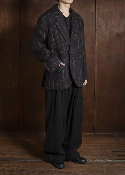 ZIGGY CHEN VELVET 3 BUTTON BLAZER 0M2630944