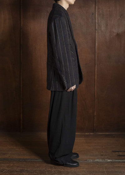 ZIGGY CHEN VELVET 3 BUTTON BLAZER 0M2630944