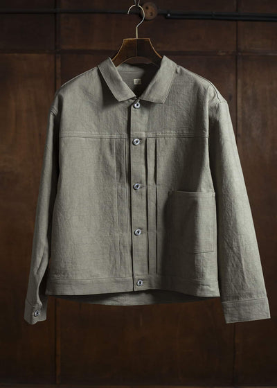 Taiga Takahashi Lot.309 Buckle-Backed Jacket BEIGE